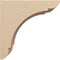 Ekena Millwork 10"W x 20"D x 20"H Classic Olympic Rough Cedar Woodgrain TimberThane Corbel, Primed Tan CORUR10X20X20OLYRCPR - alternate 5